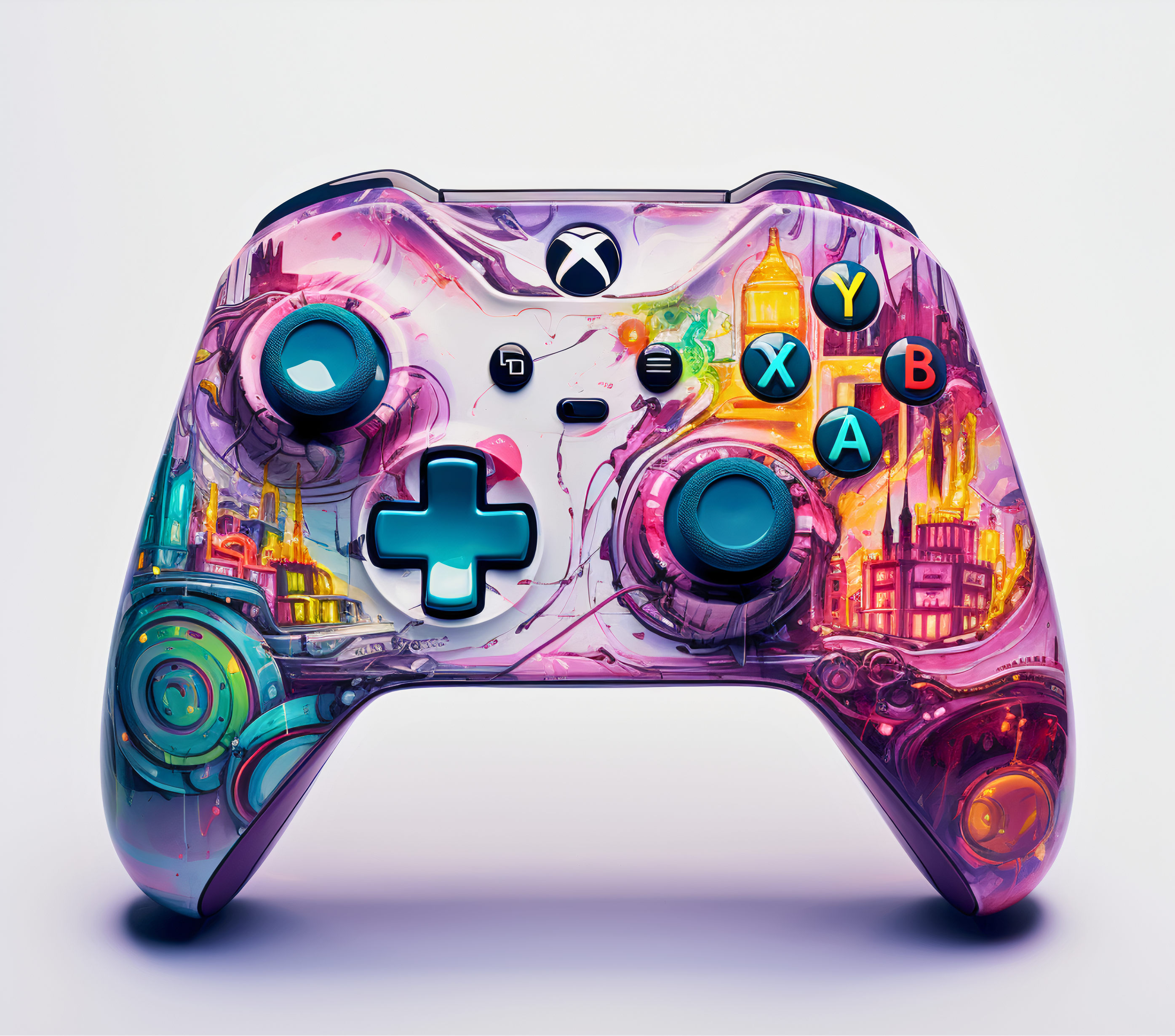 Game Console Controller - 20oz Stainless Steel Skinny Tumbler