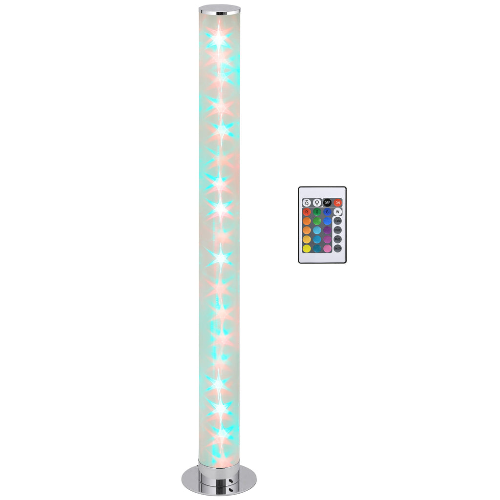 RGB Floor Lamp, Dimmable Corner Lamp with Remote Control