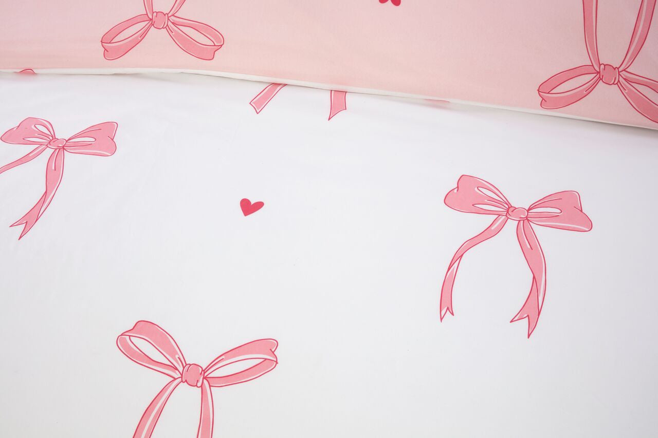 So Soft Bows Duvet Set