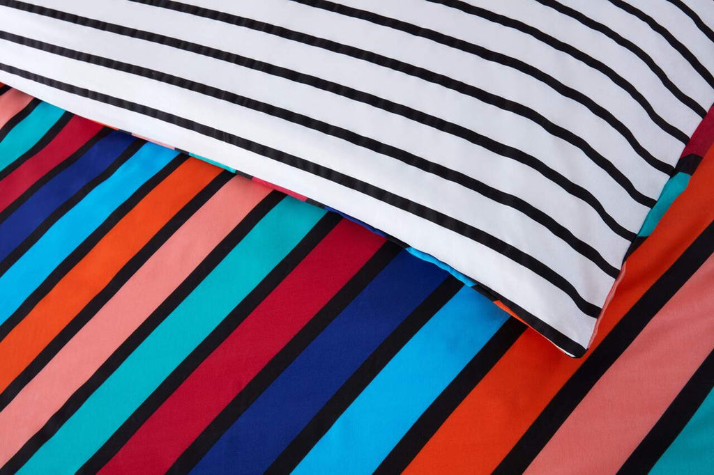 Oxford Stripe Duvet Set - 2 Colour Options