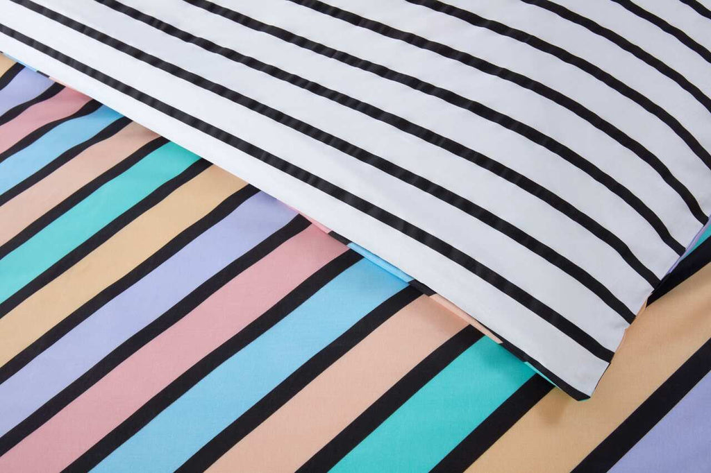 Oxford Stripe Duvet Set - 2 Colour Options