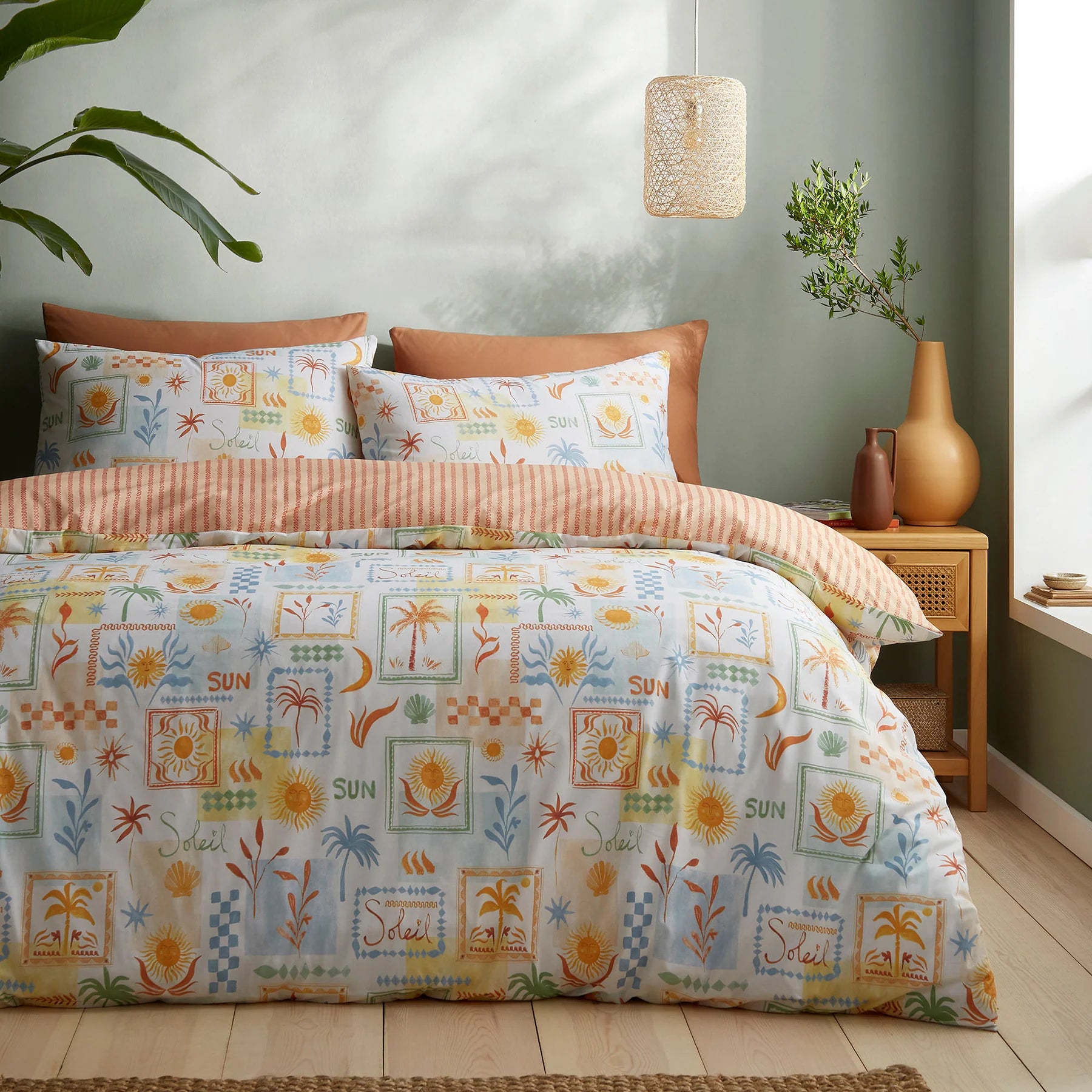 Duvet Cover Set Soleil in Multi