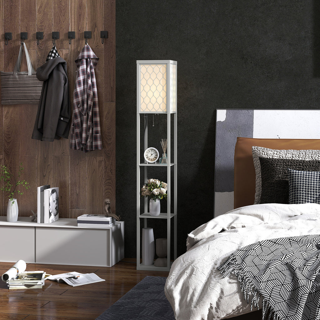 Three-Shelf Standing Lamp - 2 Options