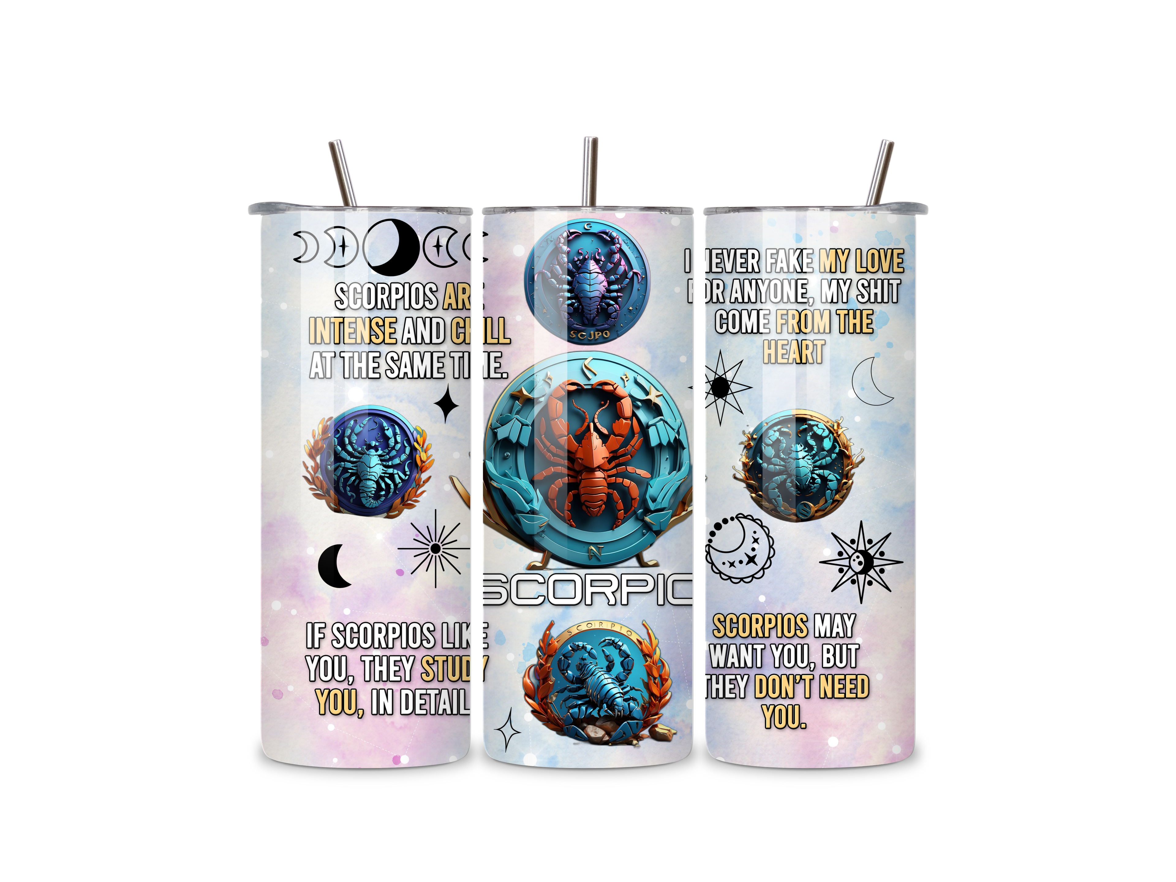 Zodiac Sign 20oz Tumblers