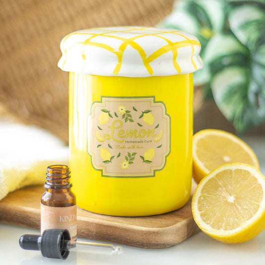Lemon Curd Jar Oil Burner & Wax Warmer