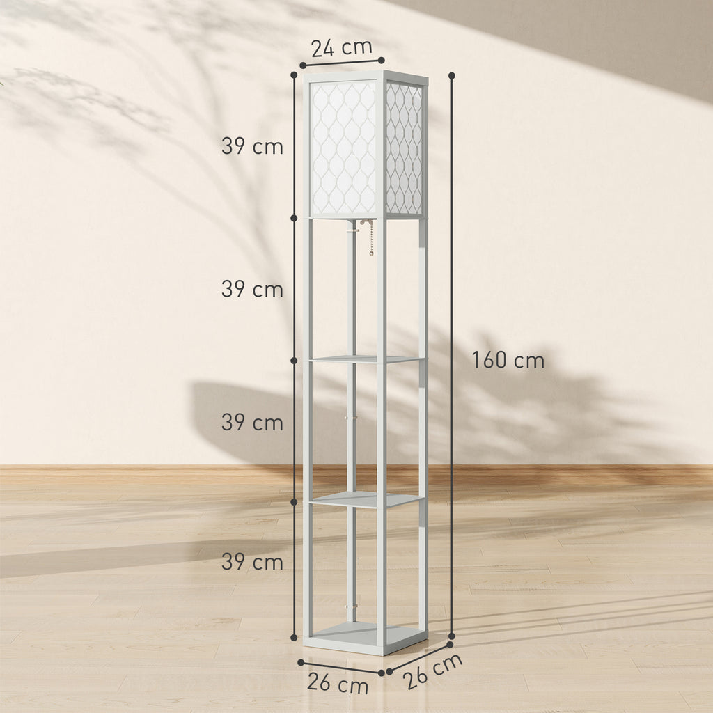 Three-Shelf Standing Lamp - 2 Options