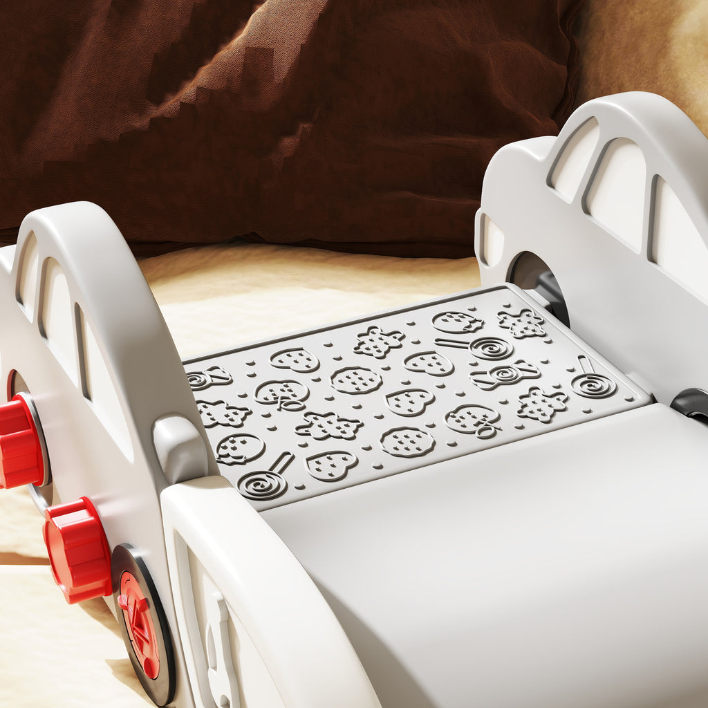 Kids Slide for Bed, Sofa, with Extended Length, Easy to assemble and Store, Grey