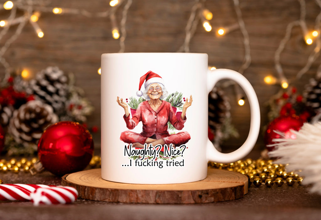 Granny Christmas Rude Humour Mug - 8 Designs