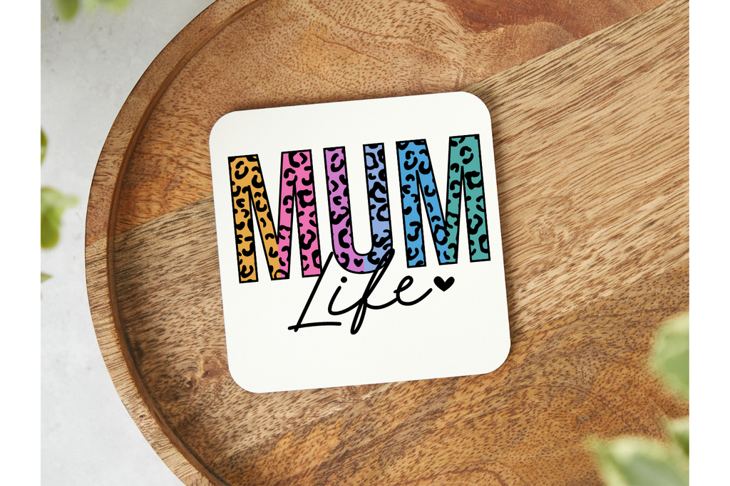 Mum Life Mug & Coaster Set