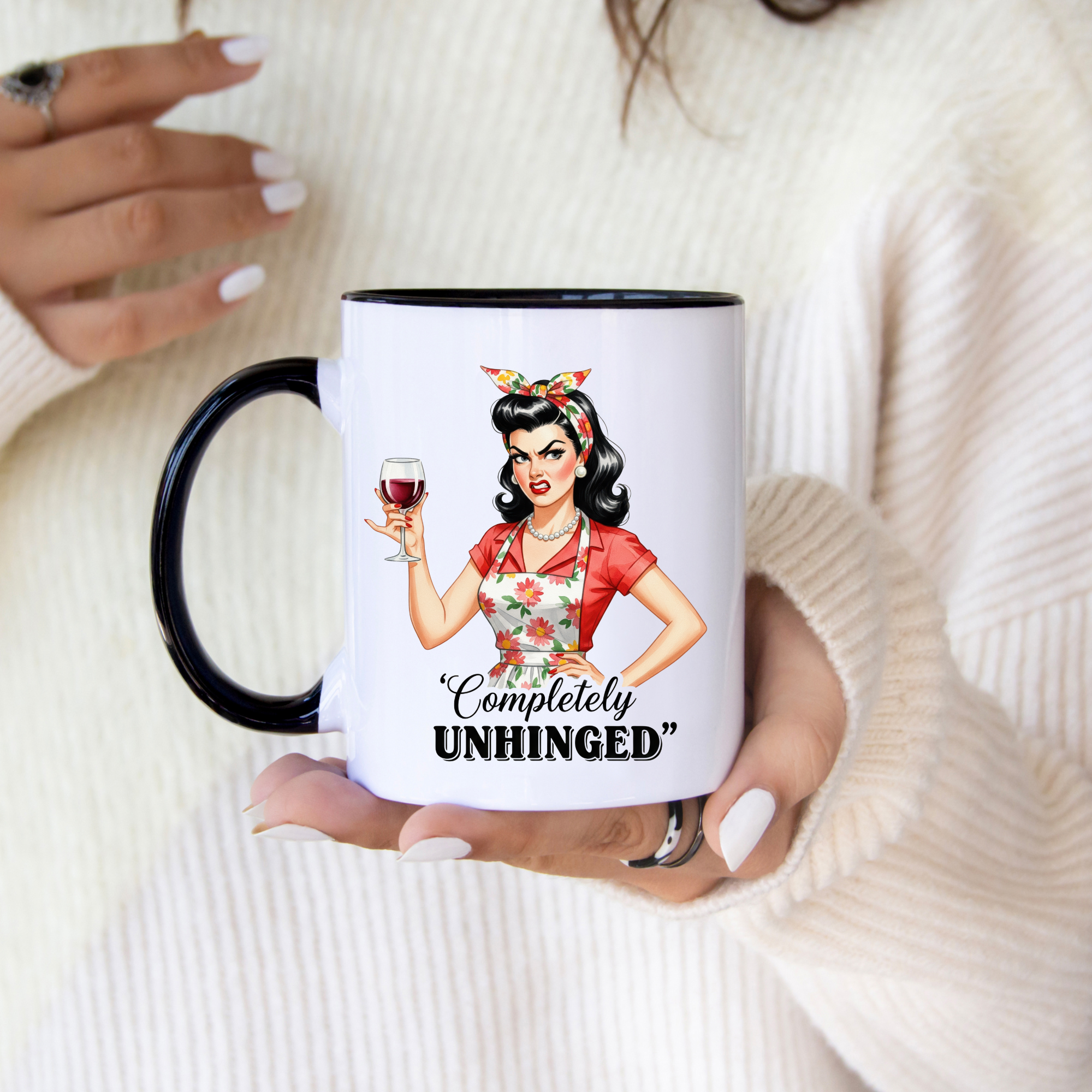 Sarcastic Retro Housewives Mugs - 15 Designs!
