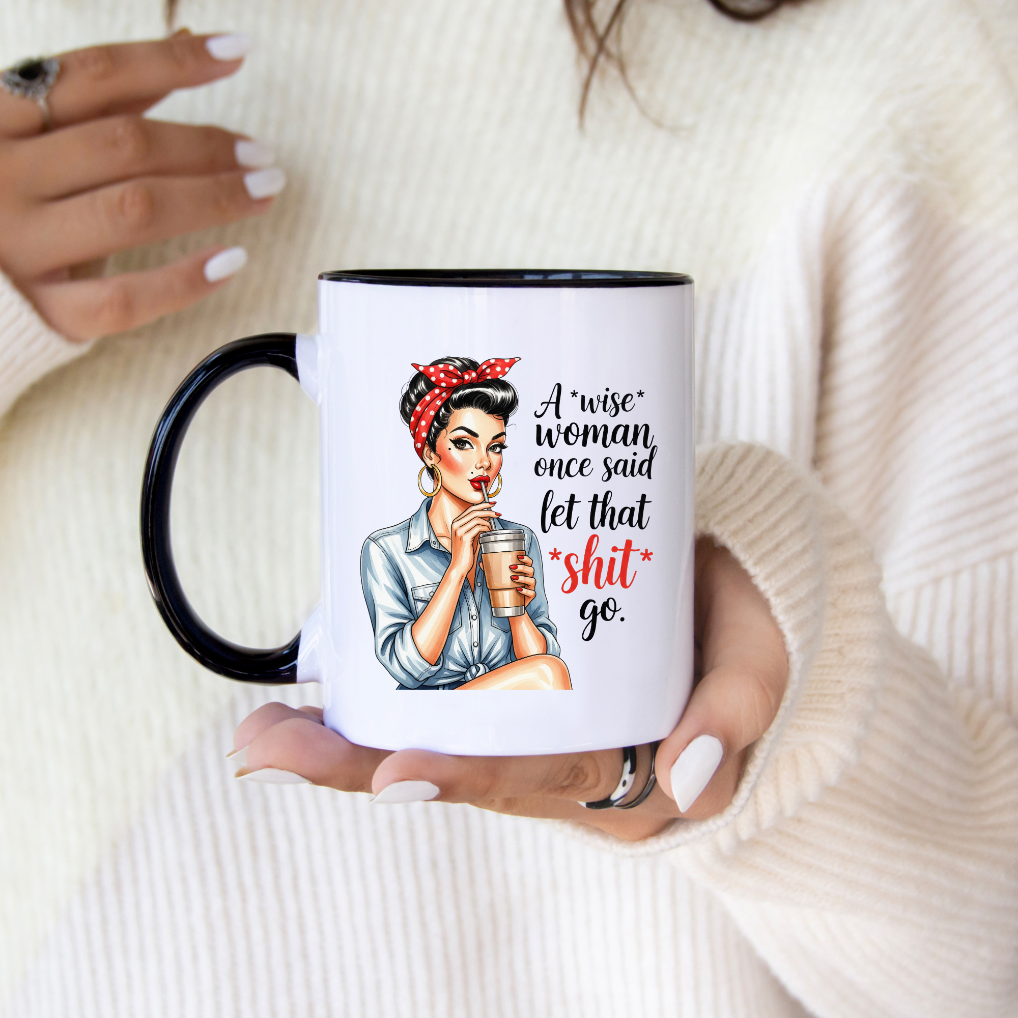 Sarcastic Retro Housewives Mugs - 15 Designs!
