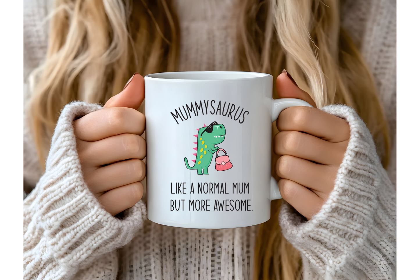 Mummysaurus Mug & Coaster Set