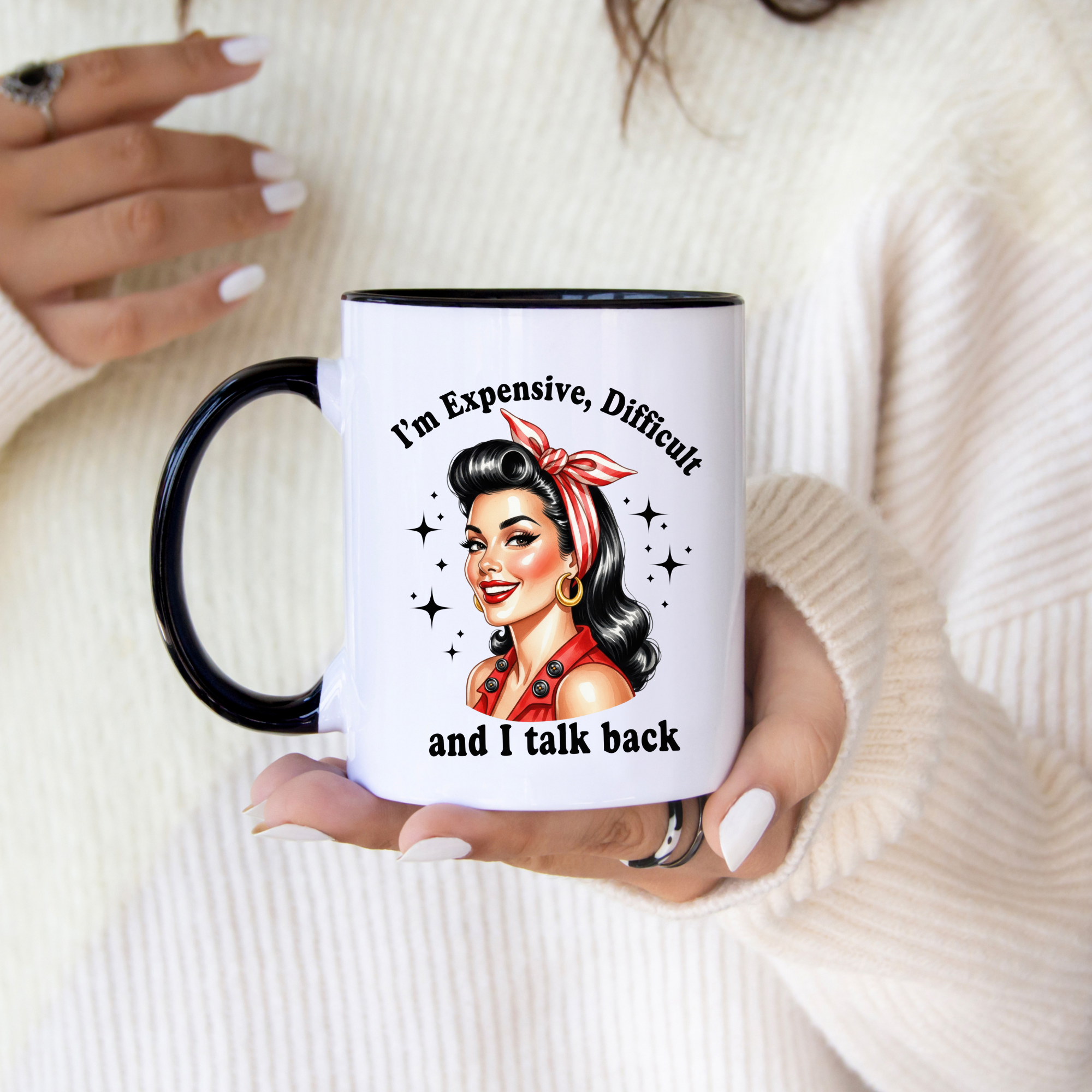 Sarcastic Retro Housewives Mugs - 15 Designs!
