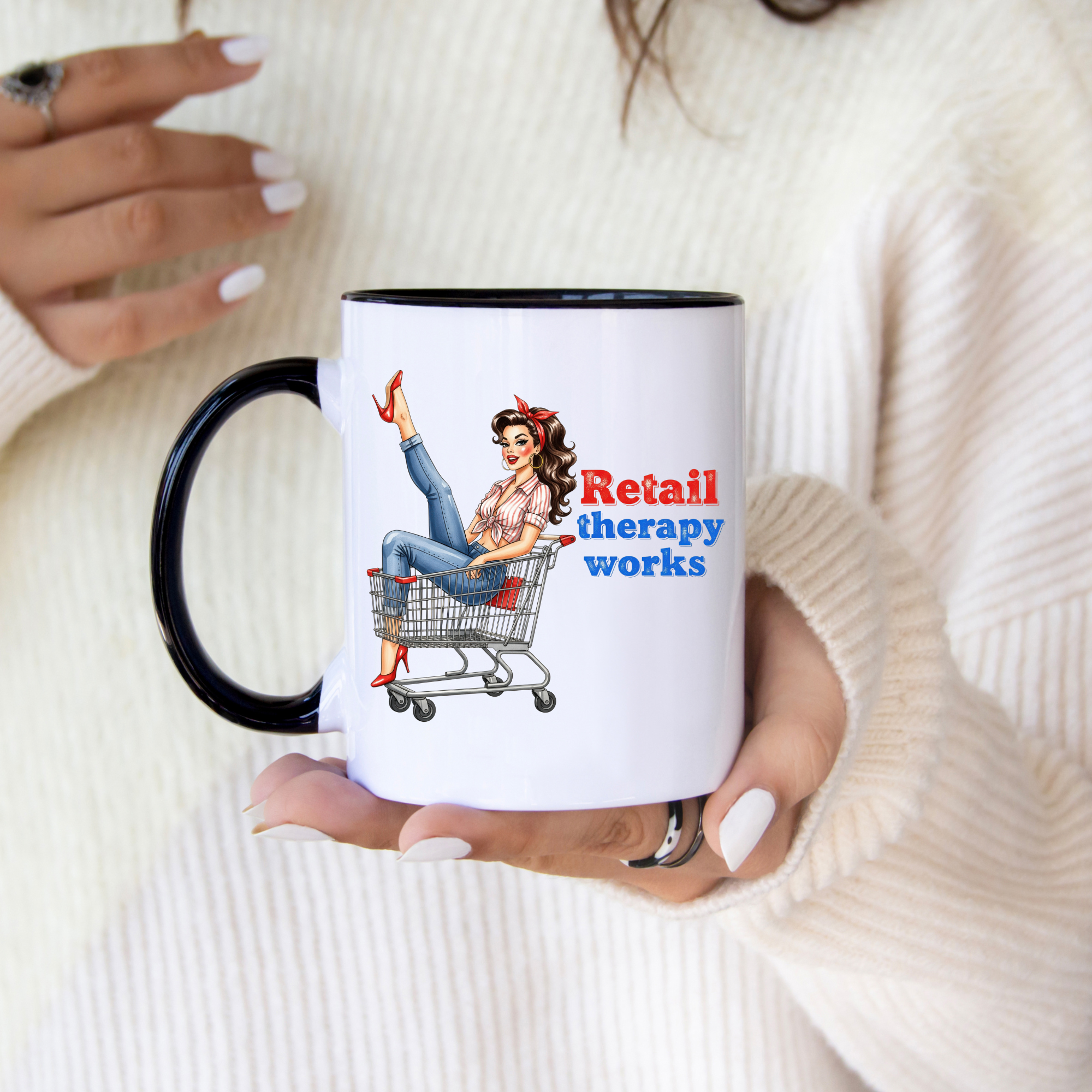 Sarcastic Retro Housewives Mugs - 15 Designs!