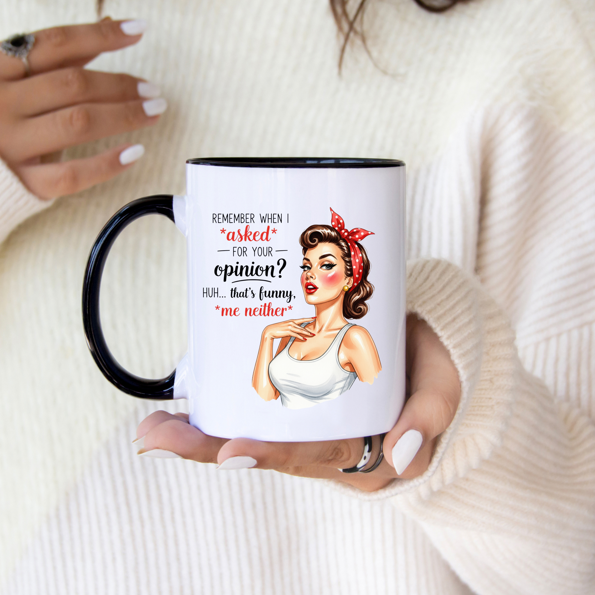 Sarcastic Retro Housewives Mugs - 15 Designs!