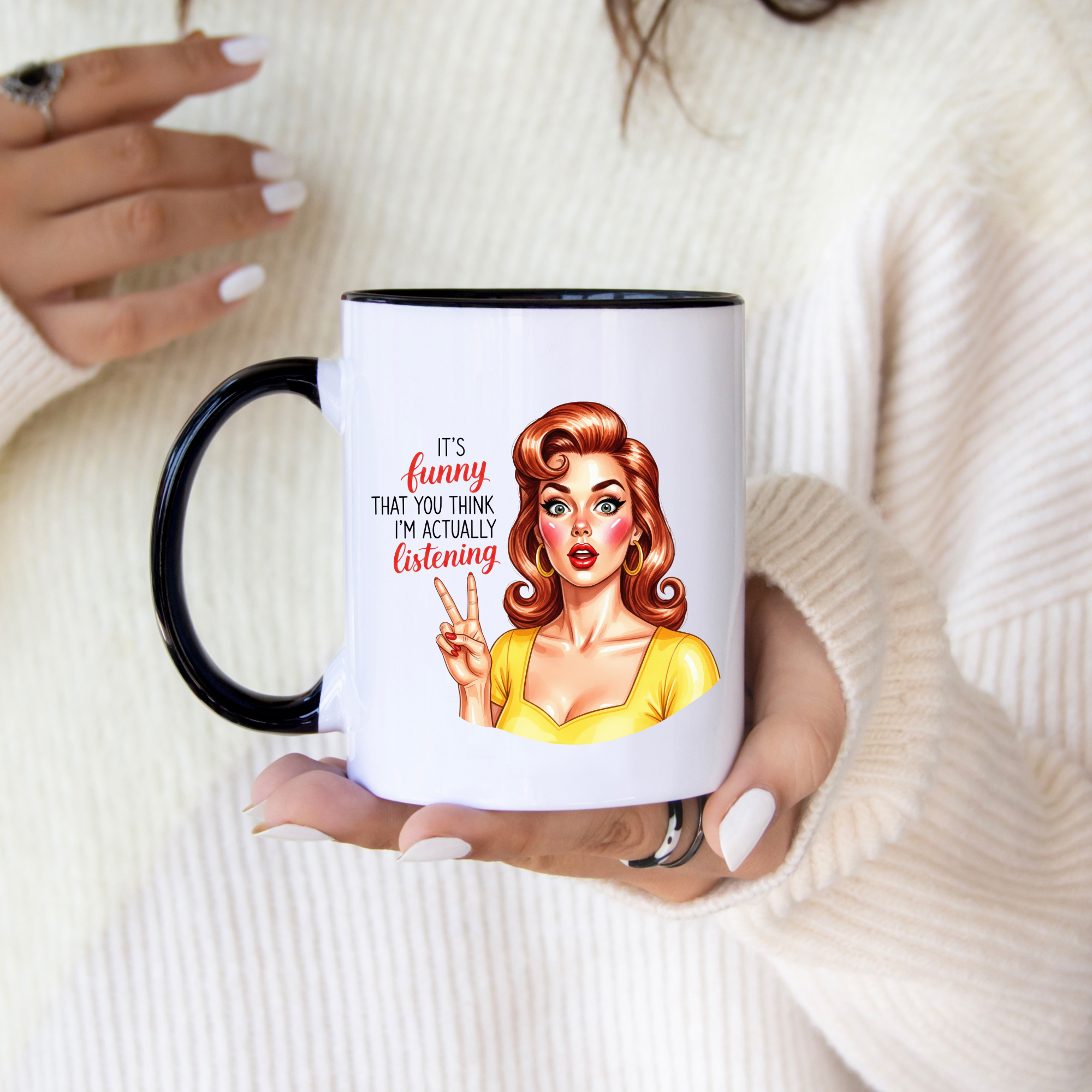 Sarcastic Retro Housewives Mugs - 15 Designs!