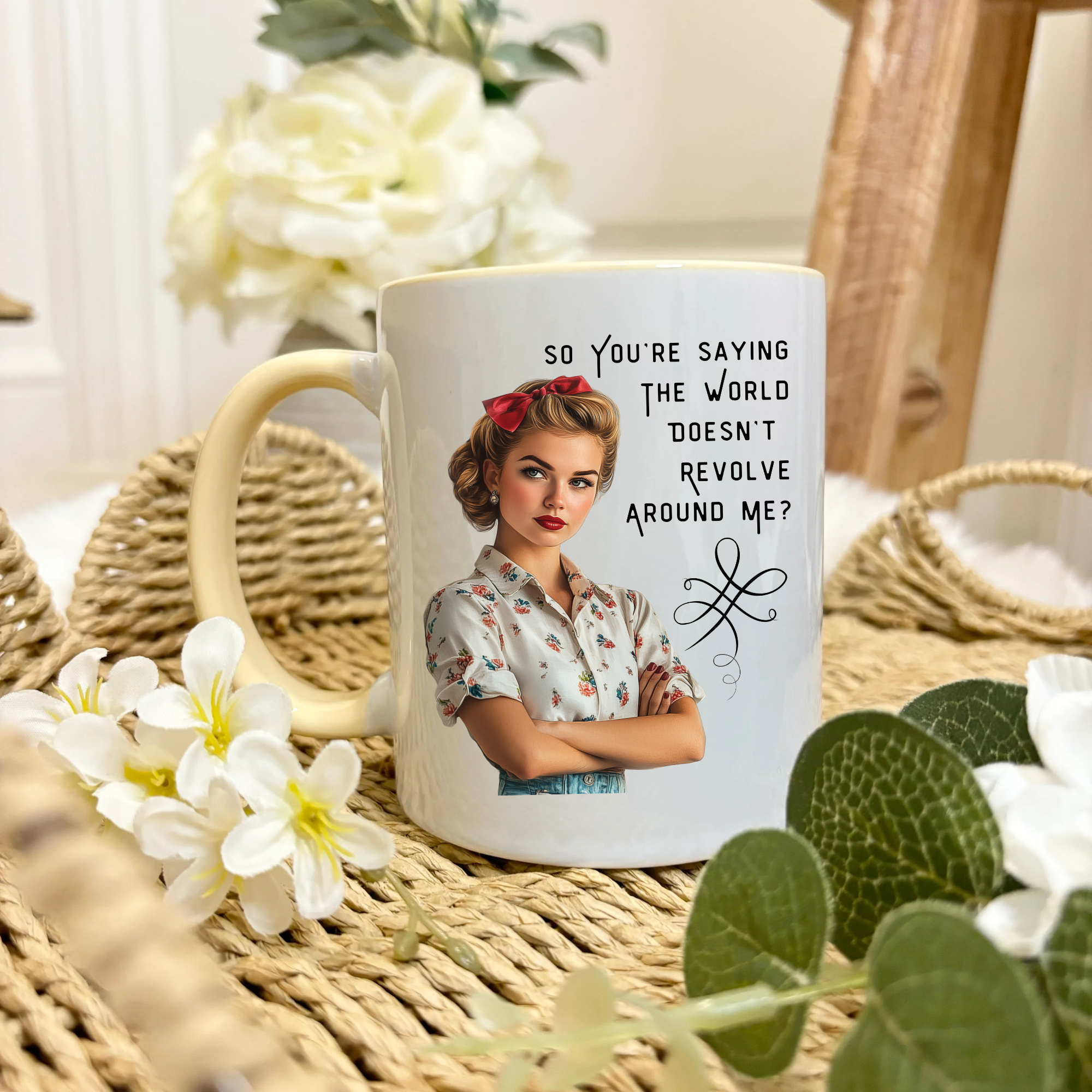 Vintage Retro Sarcastic/Sweary/Humour Mugs - 9 Designs
