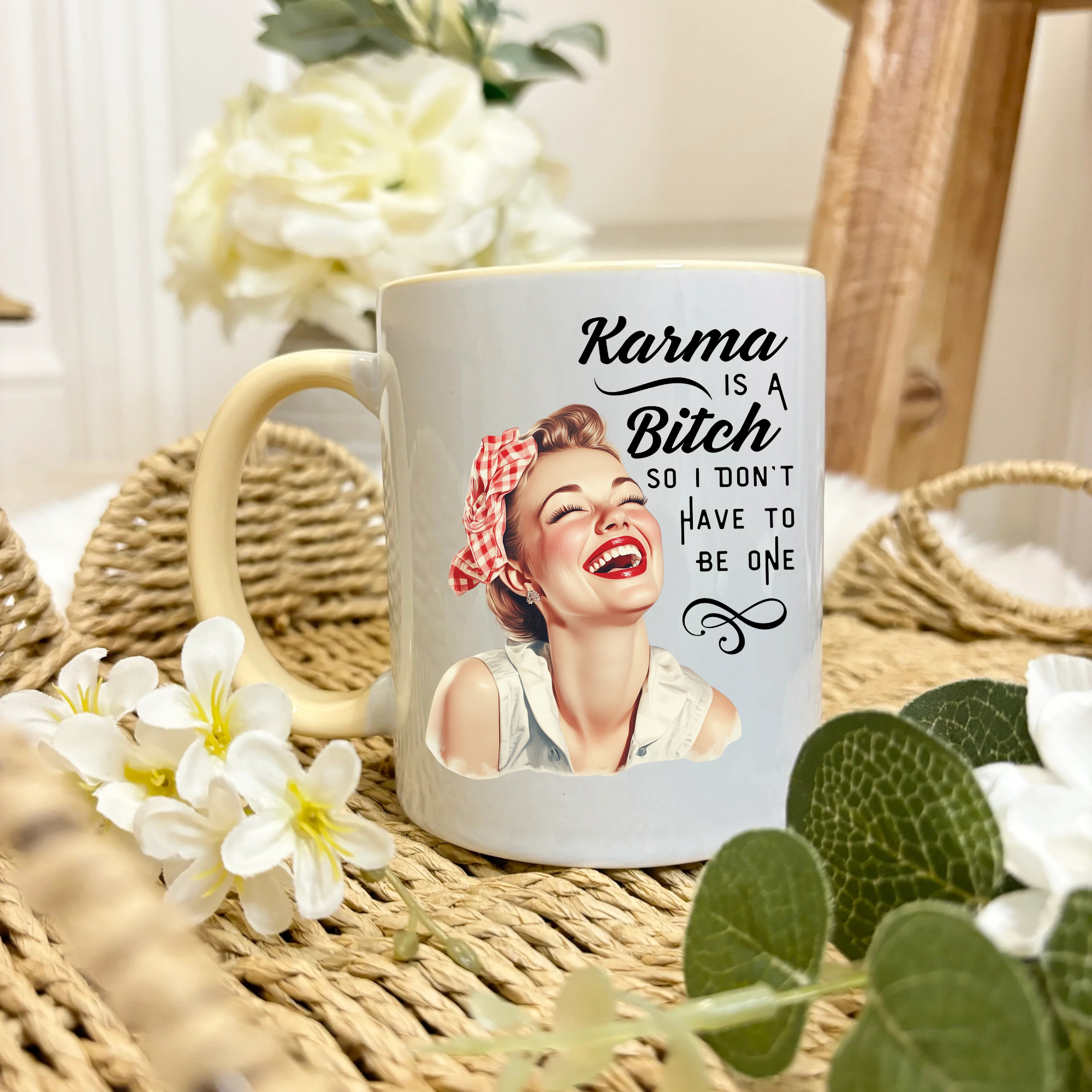 Vintage Retro Sarcastic/Sweary/Humour Mugs - 9 Designs