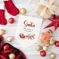 Personalised Pennant Santa & Sleigh