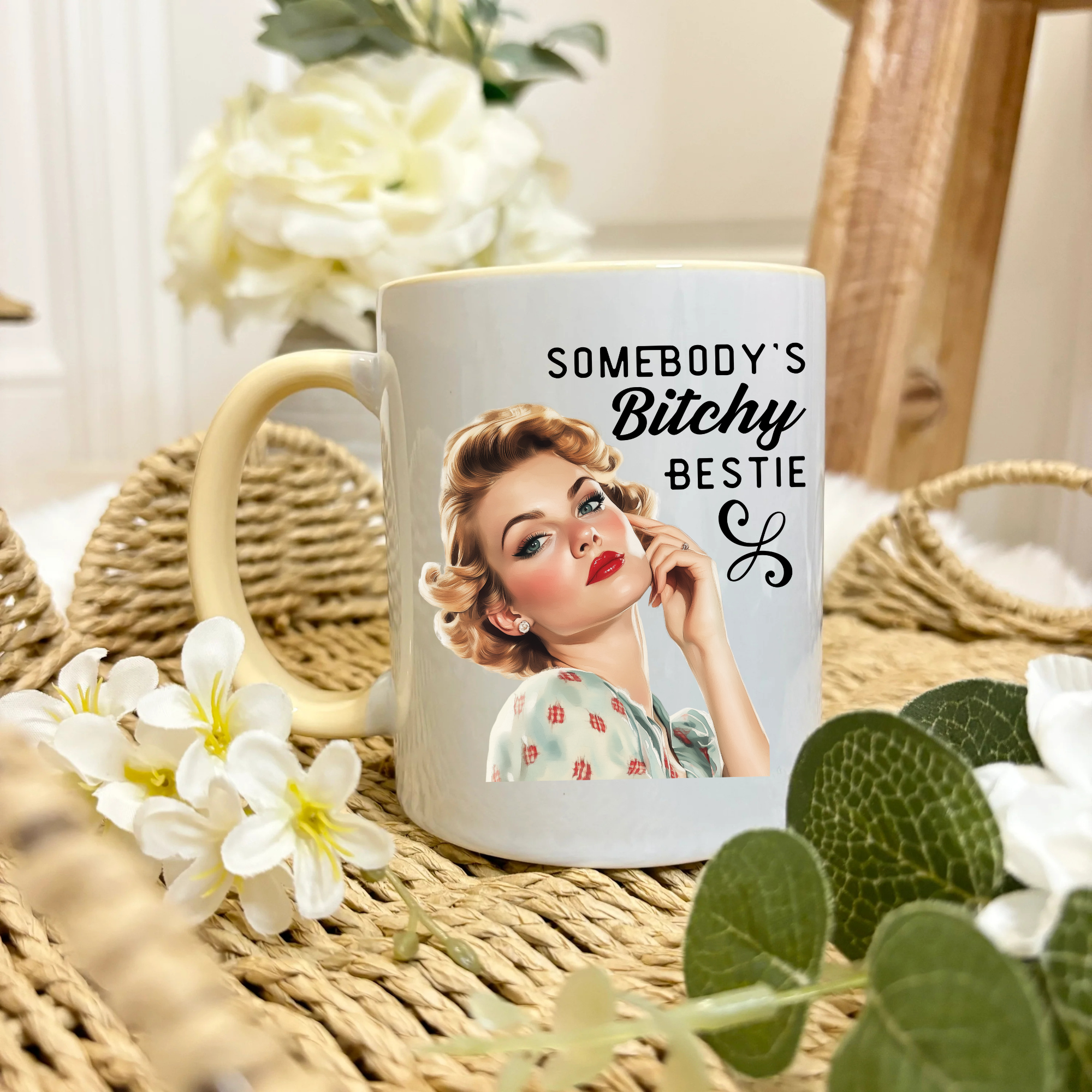 Vintage Retro Sarcastic/Sweary/Humour Mugs - 9 Designs