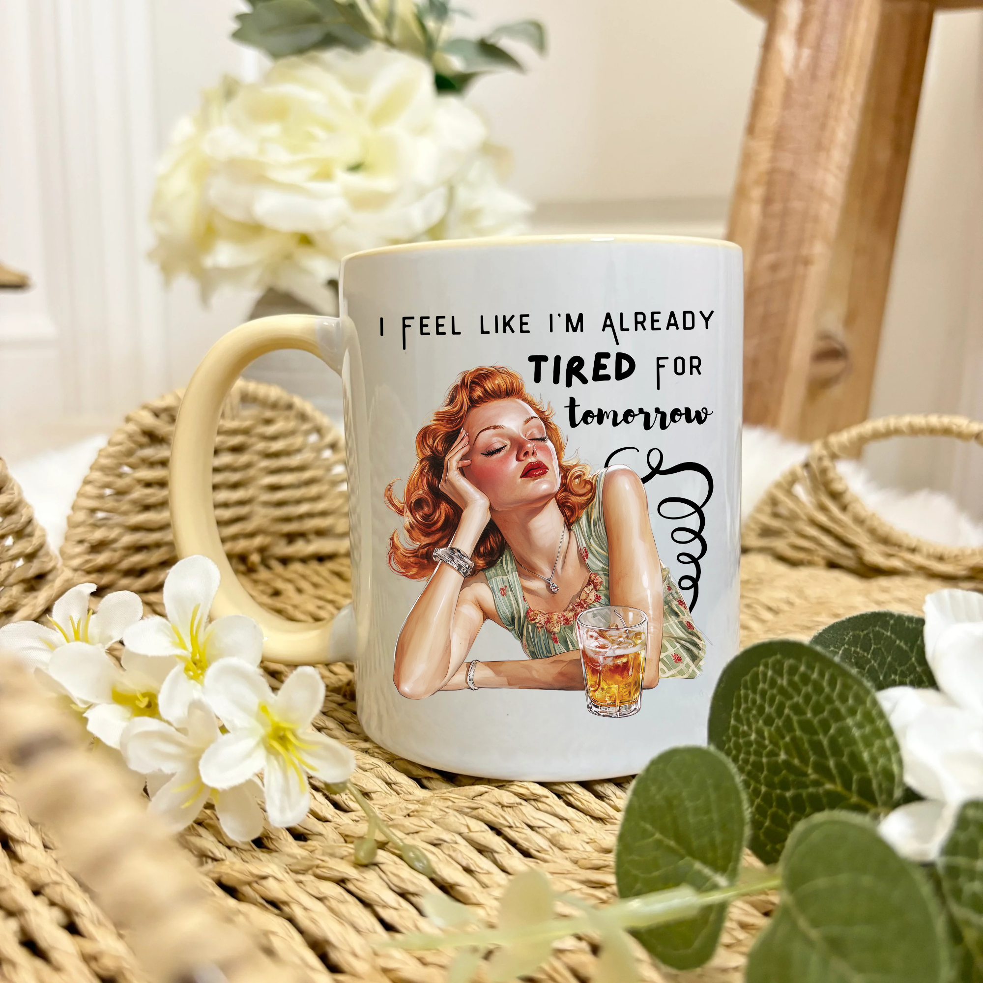 Vintage Retro Sarcastic/Sweary/Humour Mugs - 9 Designs