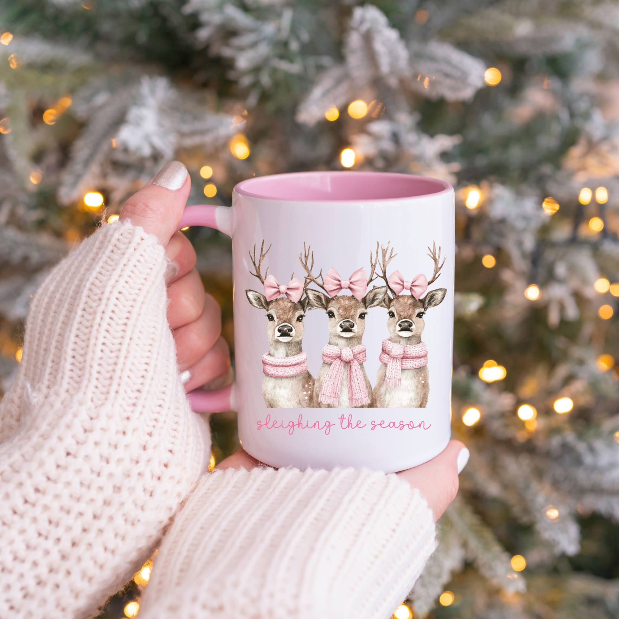 Sleighing The Season Mug