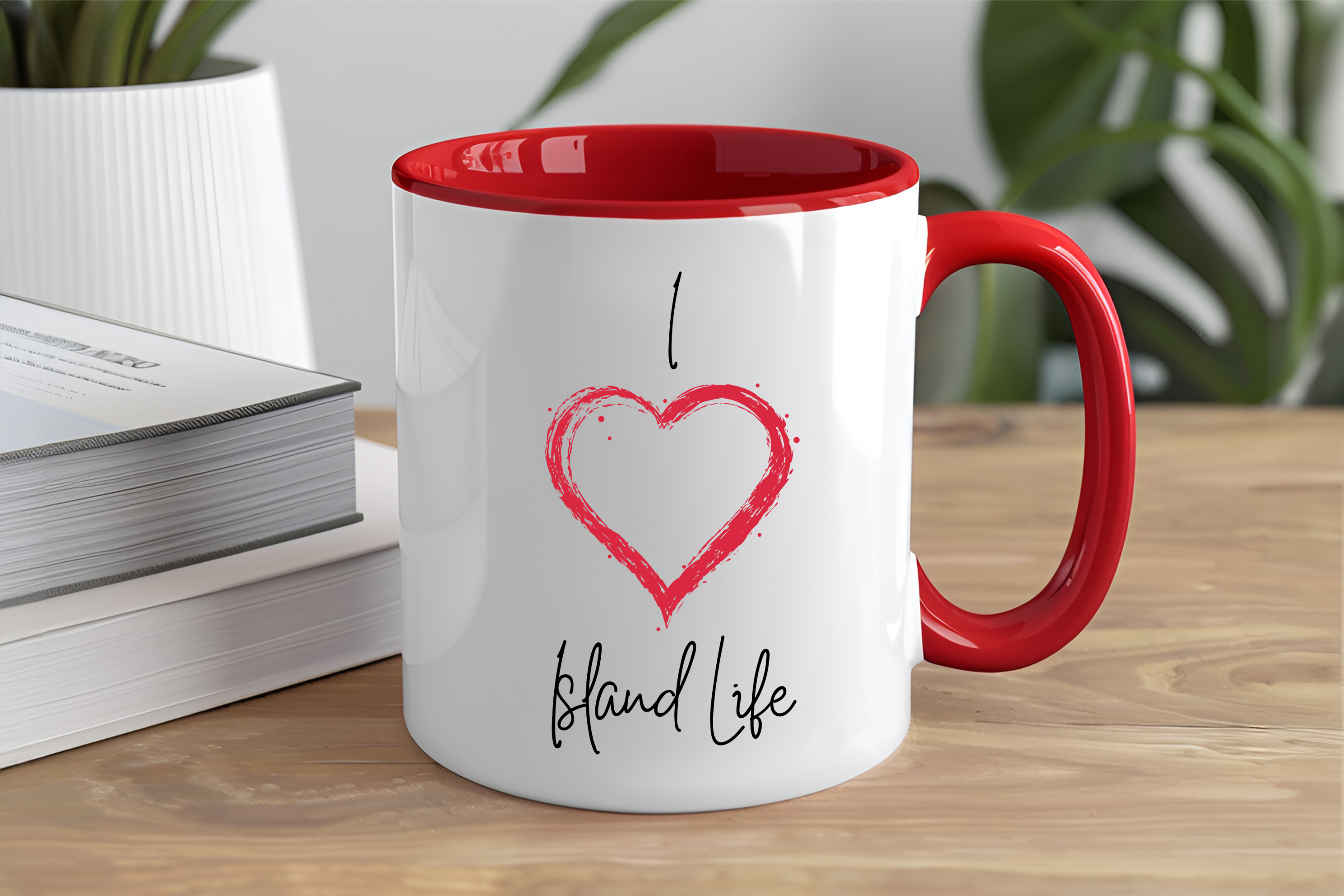 I Love Location Mugs - 2 Designs - Based on Hayling Island