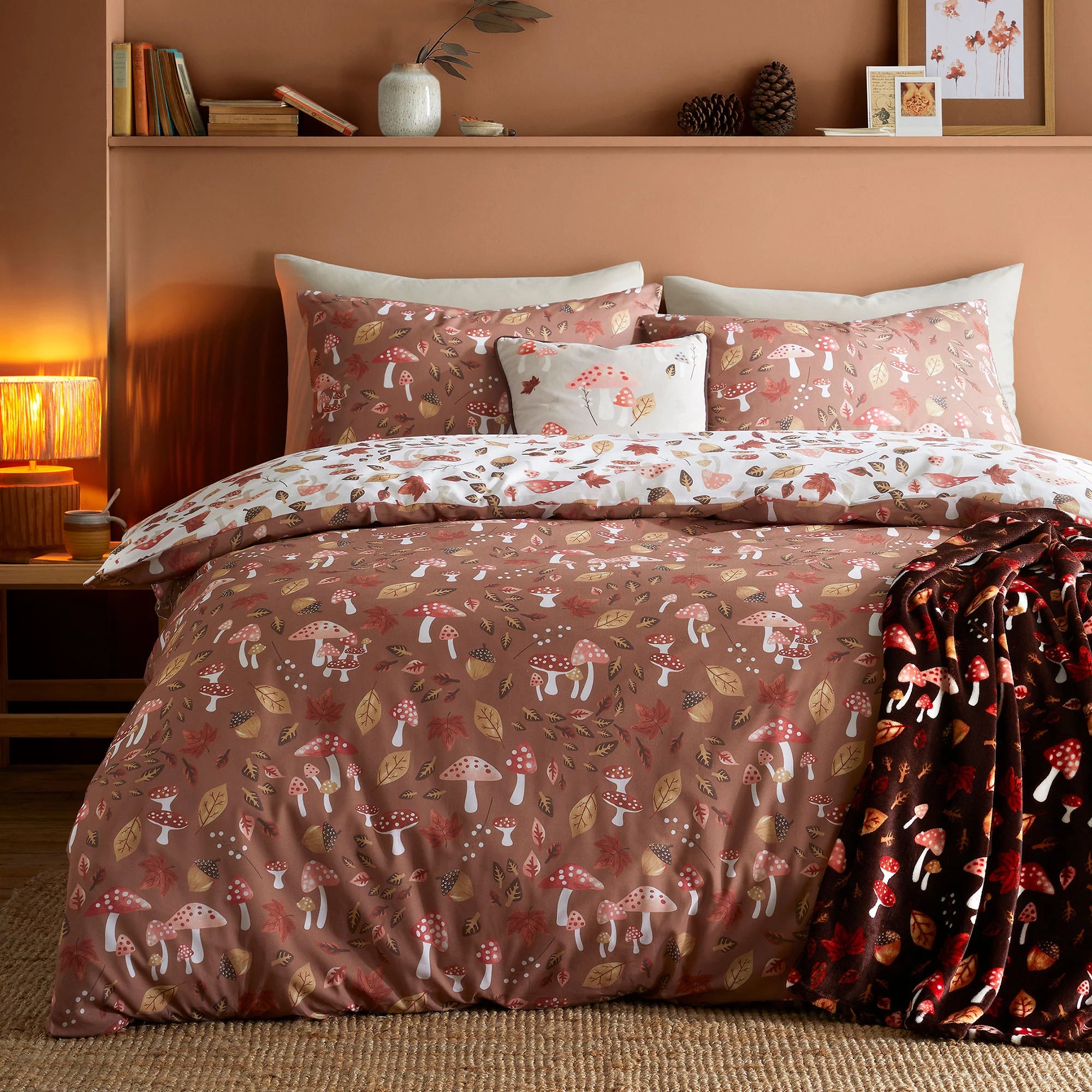Duvet Cover Set Woodland Dreams in Natural
