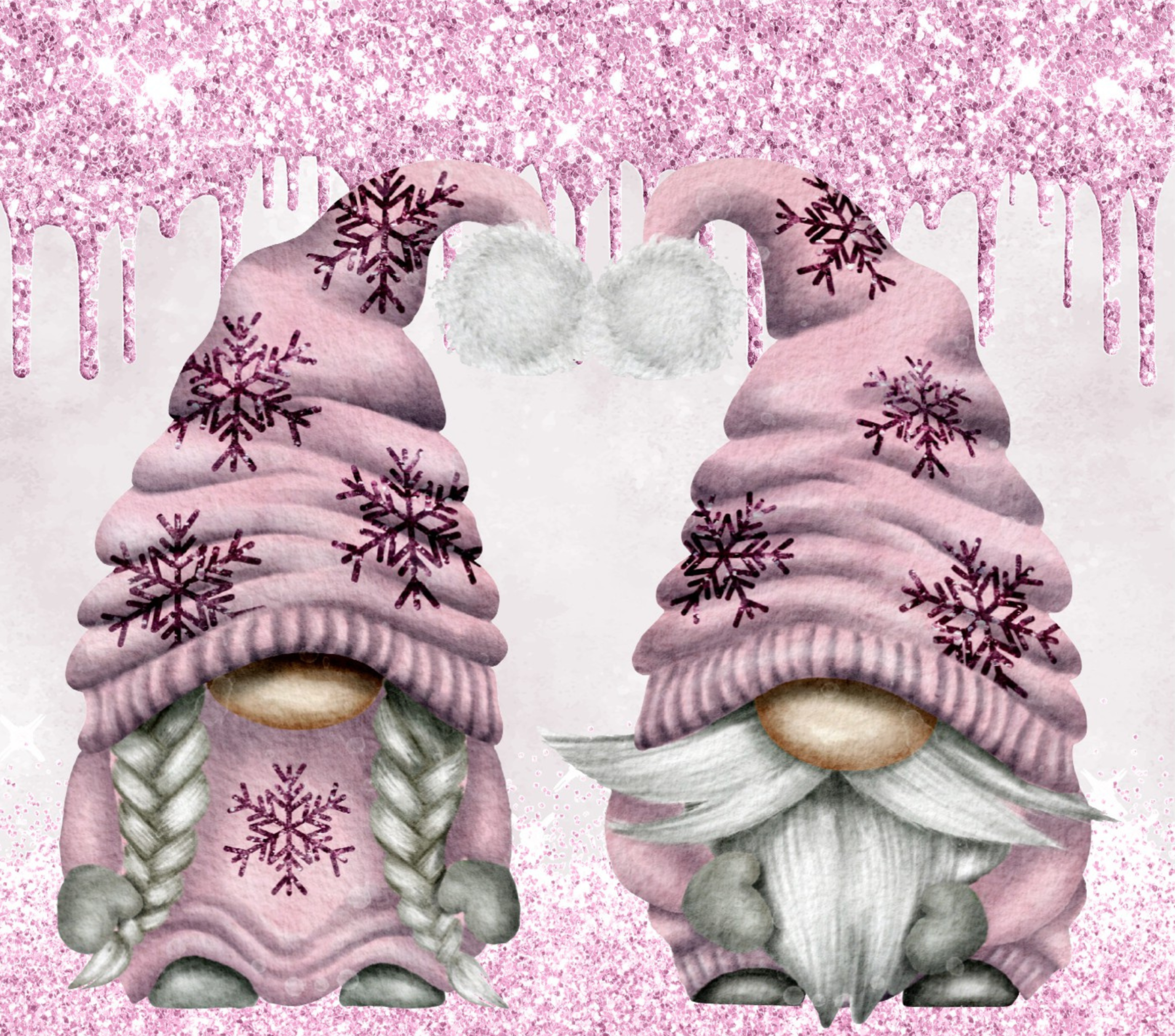 Winter Gonks - 20oz Stainless Steel Skinny Tumblers