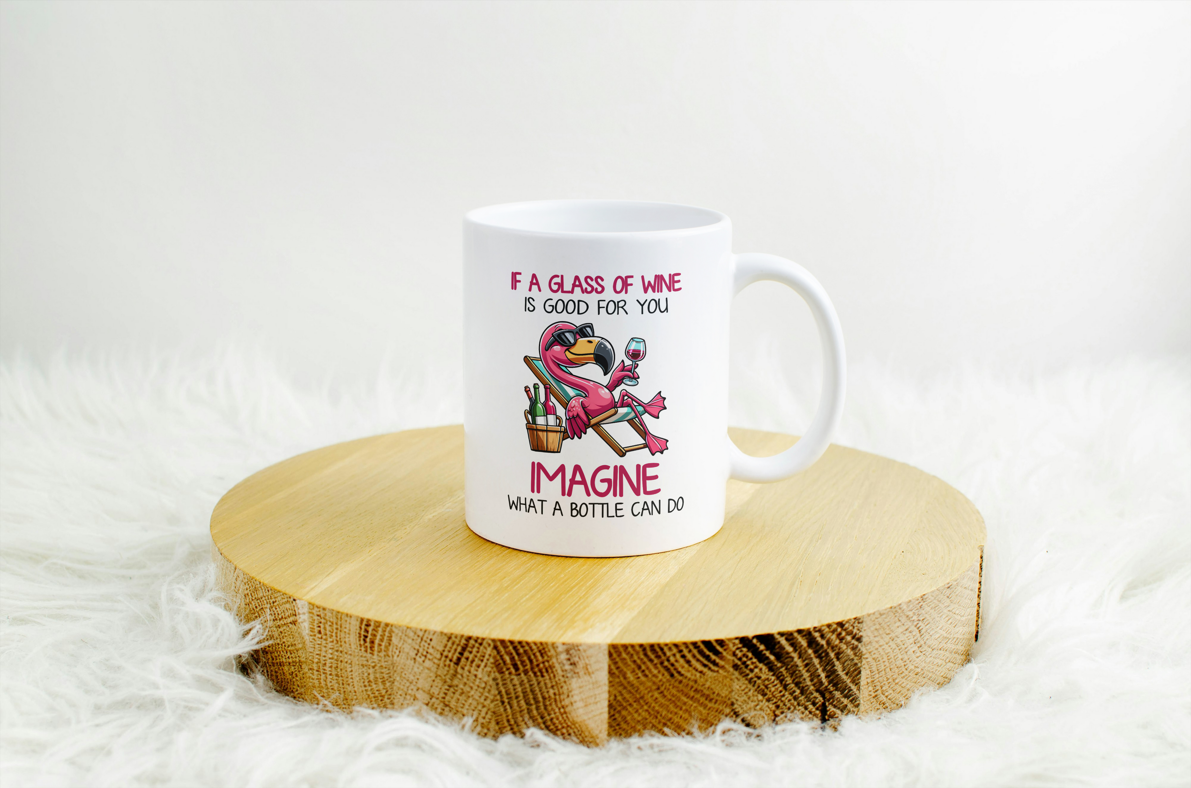Flamingo Humour Mugs - 7 Designs To Choose From
