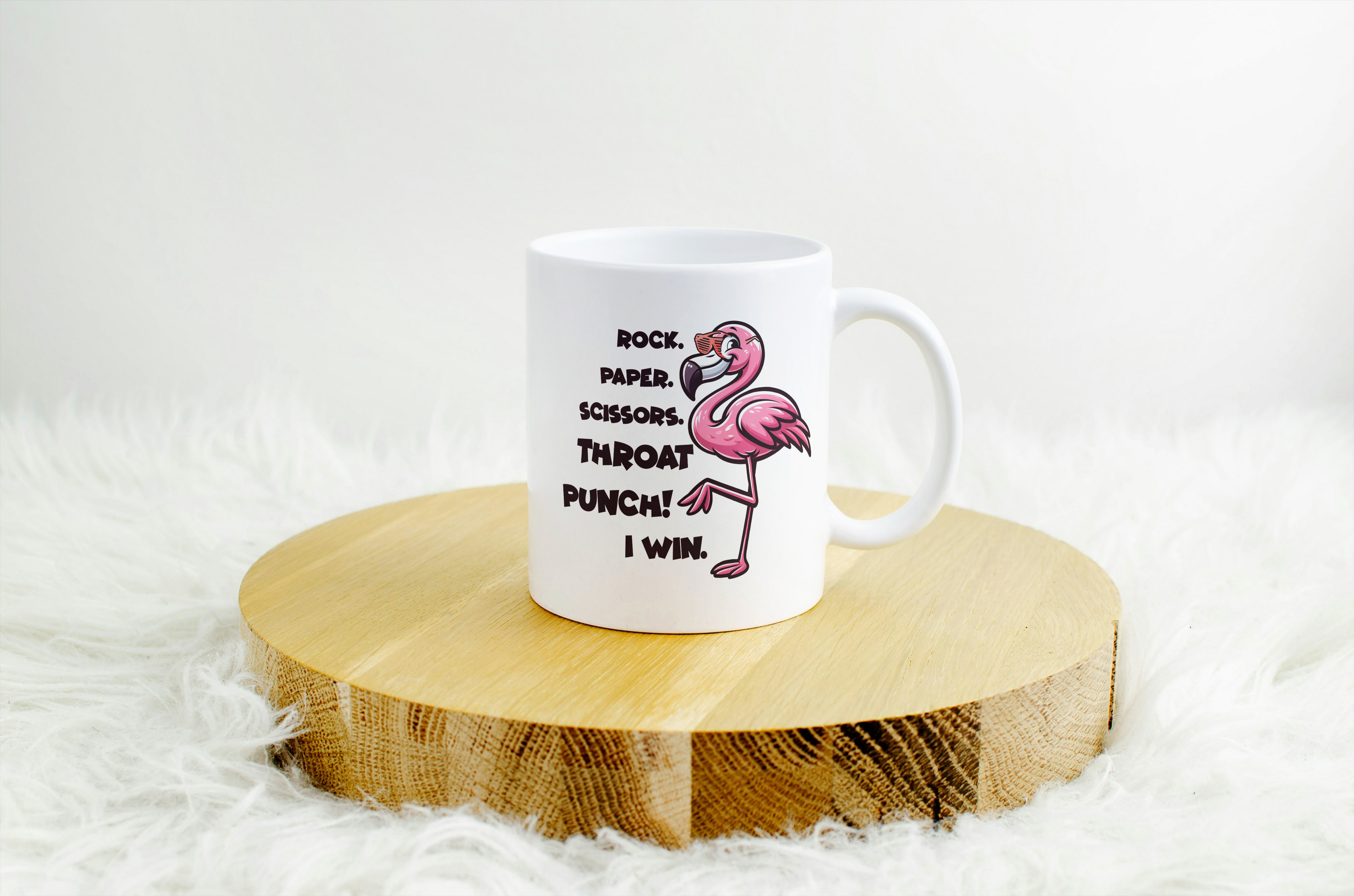 Flamingo Humour Mugs - 7 Designs To Choose From