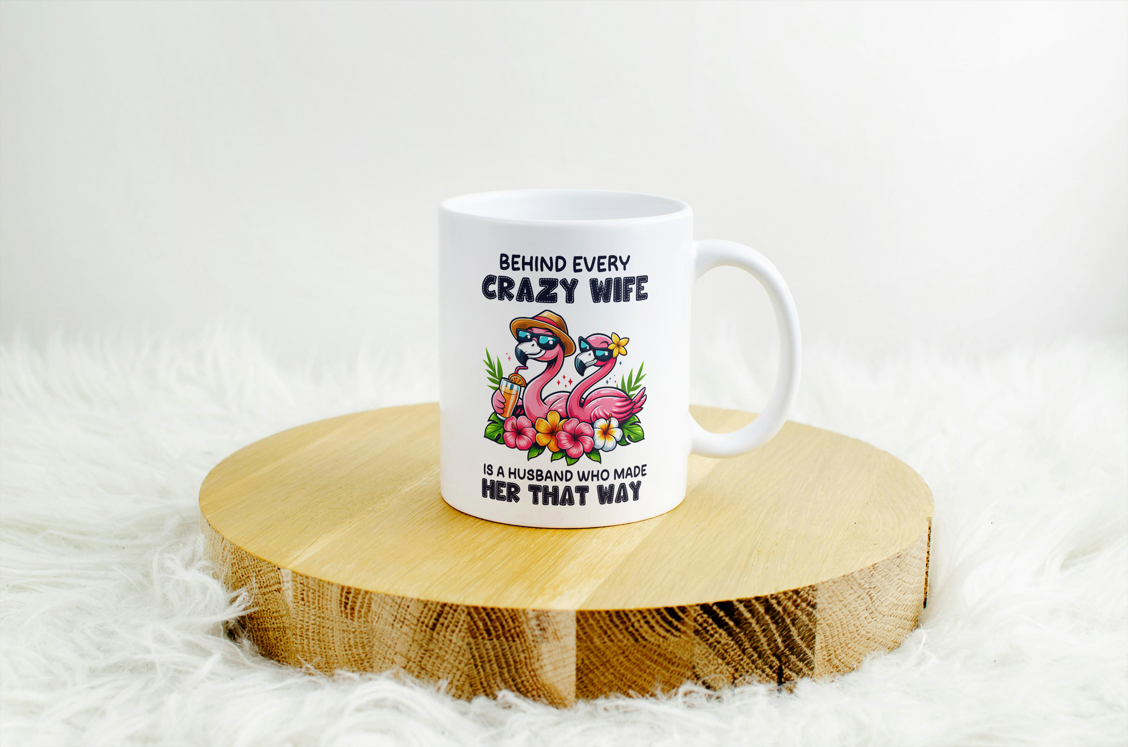 Flamingo Humour Mugs - 7 Designs To Choose From