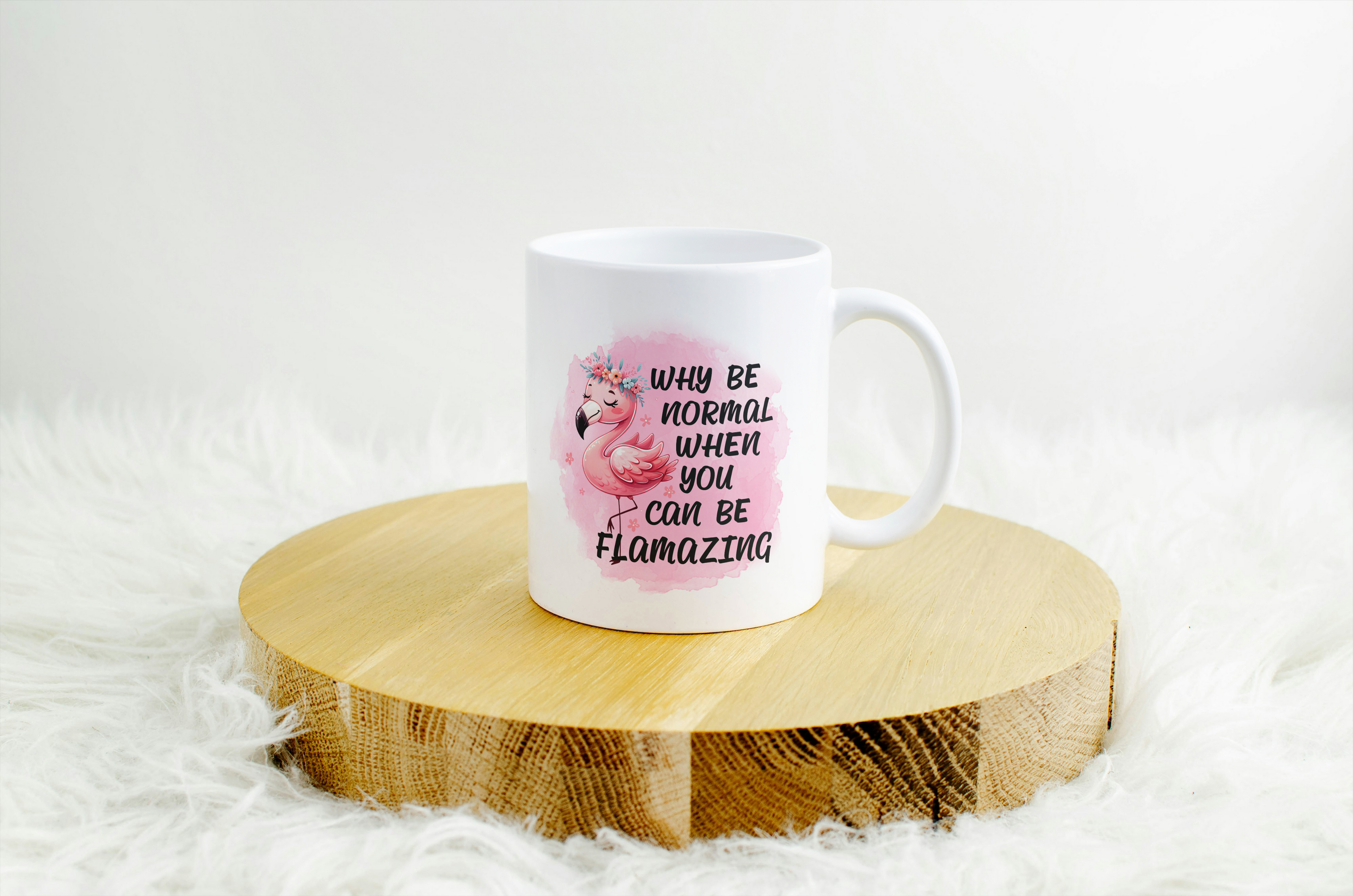 Flamingo Humour Mugs - 7 Designs To Choose From