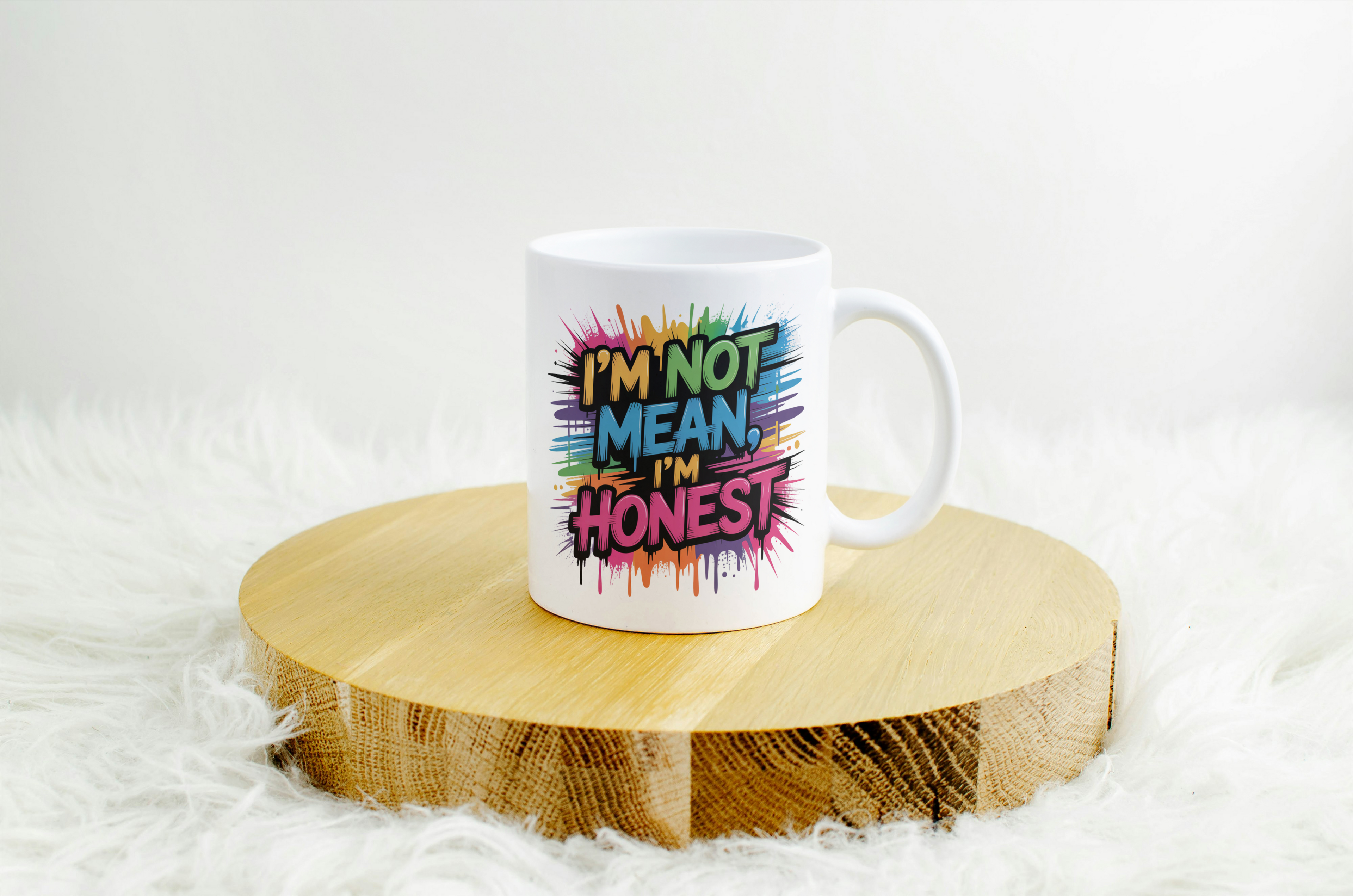 “I’m Not Mean, I’m Honest” Mug