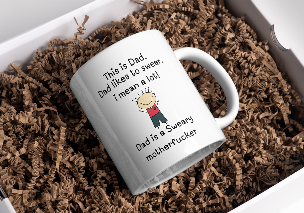 Personalised Sweary Person Mug