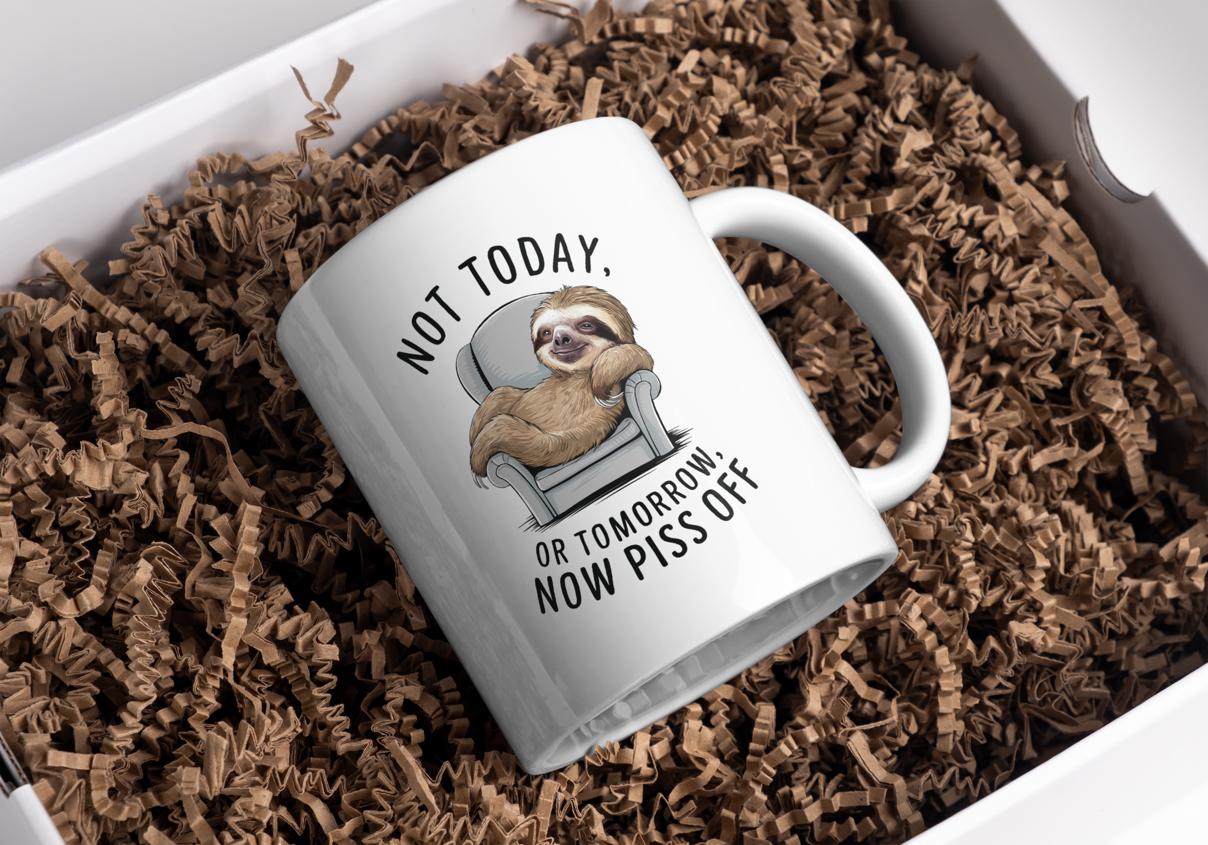 Not Today Humour Mug