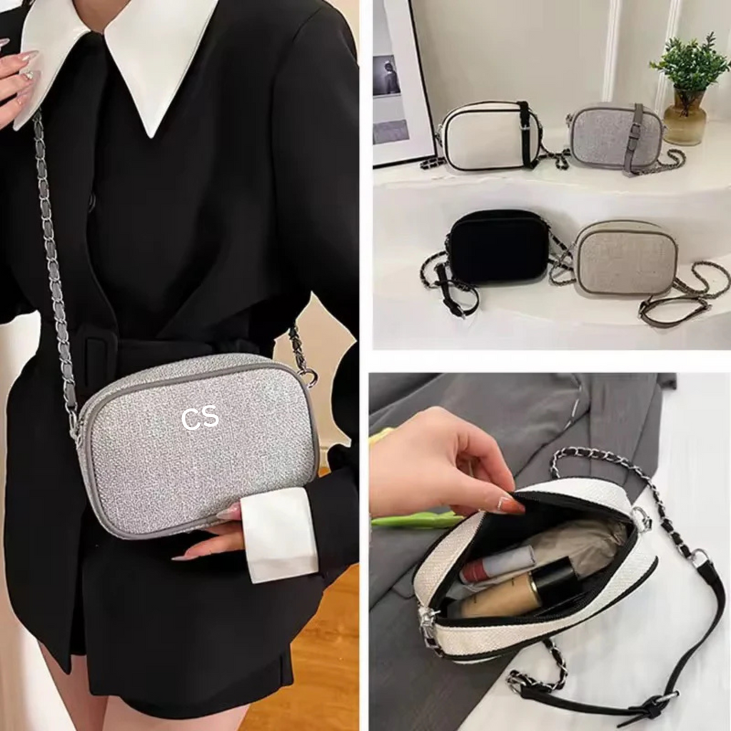 Personalised Cross Body Bag - 4 Colours