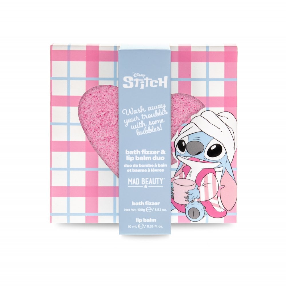Stitch Pamper Fizzer & Lip Balm Gift Set