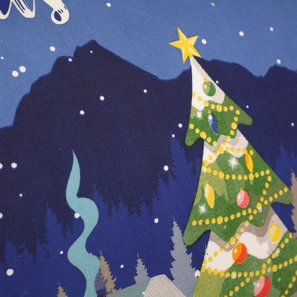Glow In The Dark Christmas Duvet Cover Set in Multicolour
