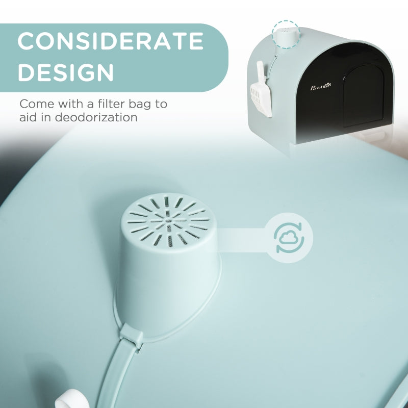Hooded Cat Litter Box