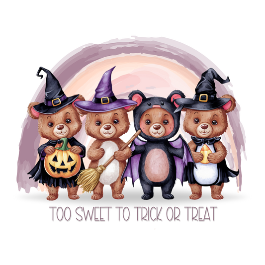 Too Sweet To Trick or Treat Mug or Travel Mug