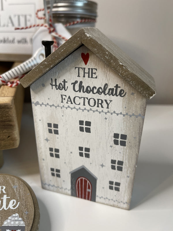House Chocolate Decorative House Shaped Block
