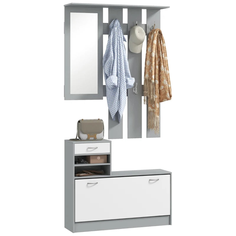 Three-in-One Hallway Storage Set - 3 Colour Options