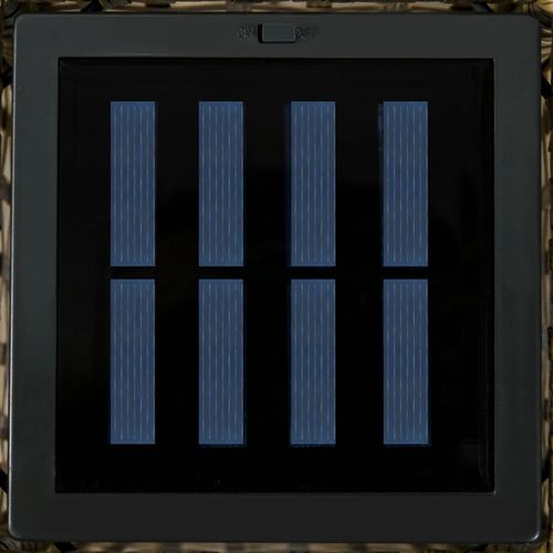 Outdoor Rattan Solar Lantern