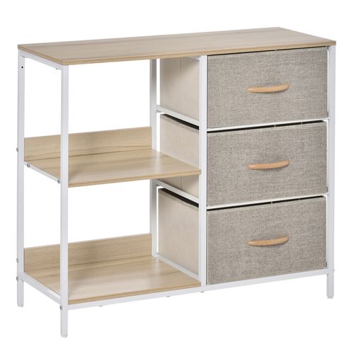 Chest Dresser with 3 Drawers Storage Cabinet