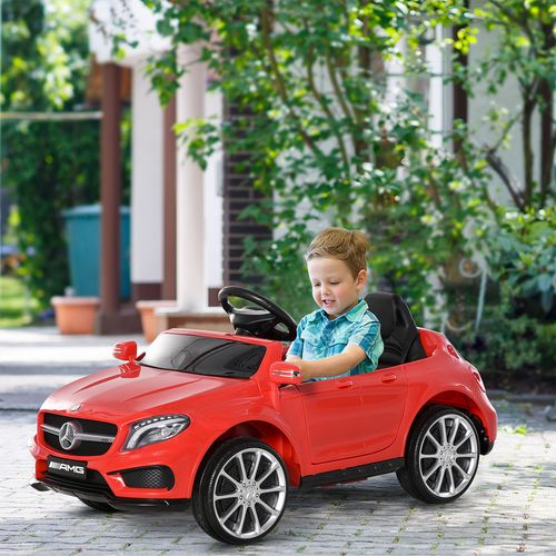 6V Licensed Mercedes Benz Kids Ride On Car - Red