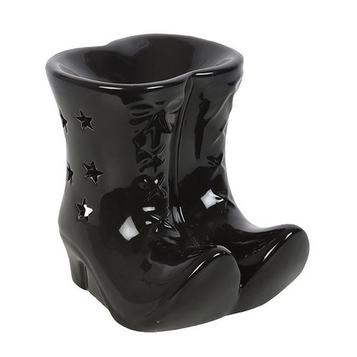 Black Witch Boots Oil Burner