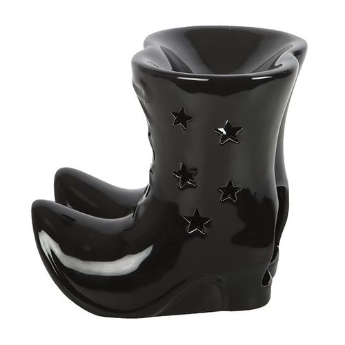 Black Witch Boots Oil Burner