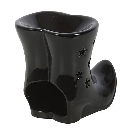 Black Witch Boots Oil Burner