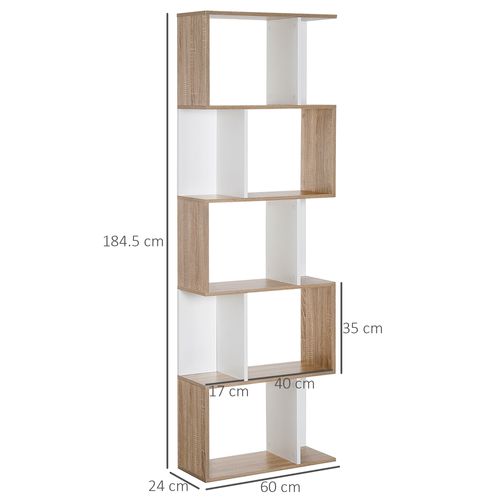 5-tier Display Shelving Storage Unit